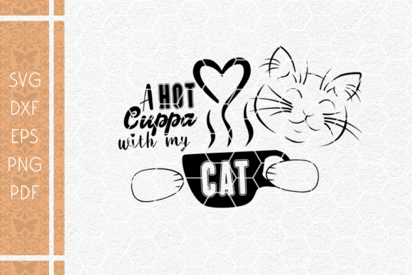 A Hot Cuppa with My Cat