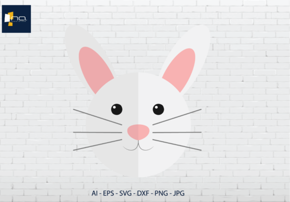 Cat Head Animal Flat