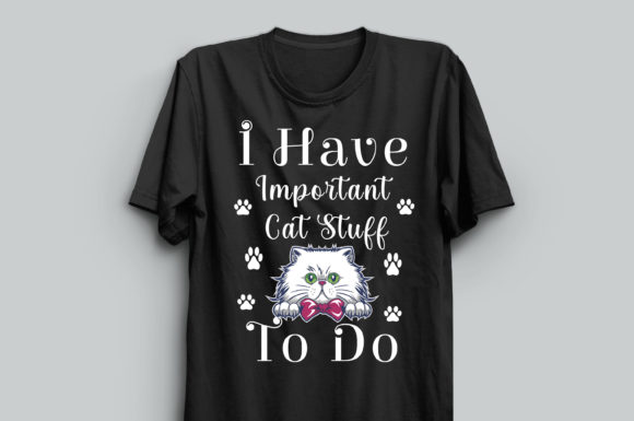 Cat's Lover T-shirt Design 108