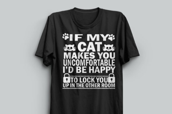 Cat's Lover T-shirt Design 111