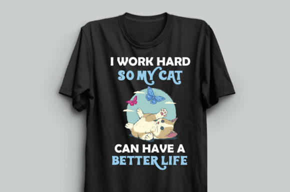 Cat's Lover T-shirt Design 112