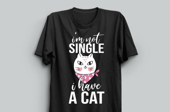 Cat's Lover T-shirt Design 116