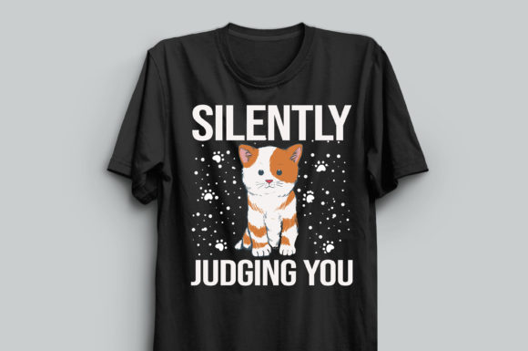 Cat's Lover T-shirt Design 117