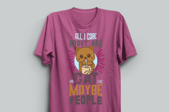Cat's Lover T-shirt Design 125