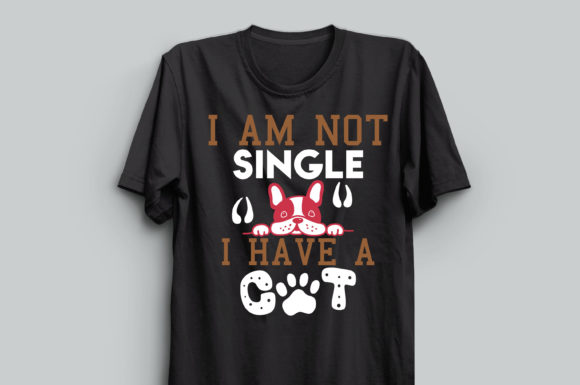 Cat's Lover T-shirt Design 128