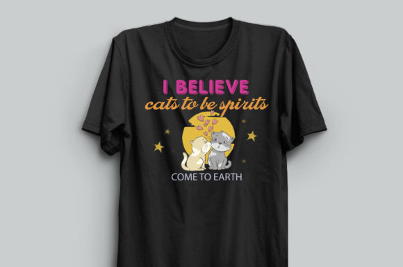 Cat's Lover T-shirt Design 139