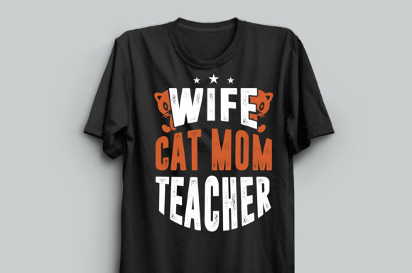 Cat's Lover T-shirt Design 209