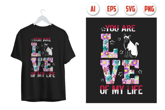 Cat T-shirt Design 09