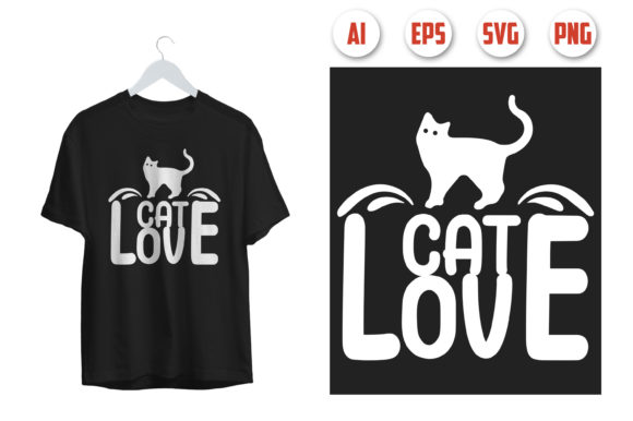 Cat T-shirt Design 15