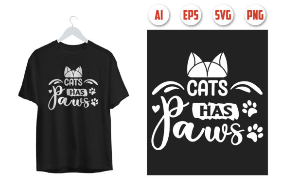 Cat T-shirt Design 17