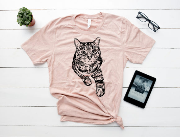 Funny Cat Kitty Meow Fur Mama Love